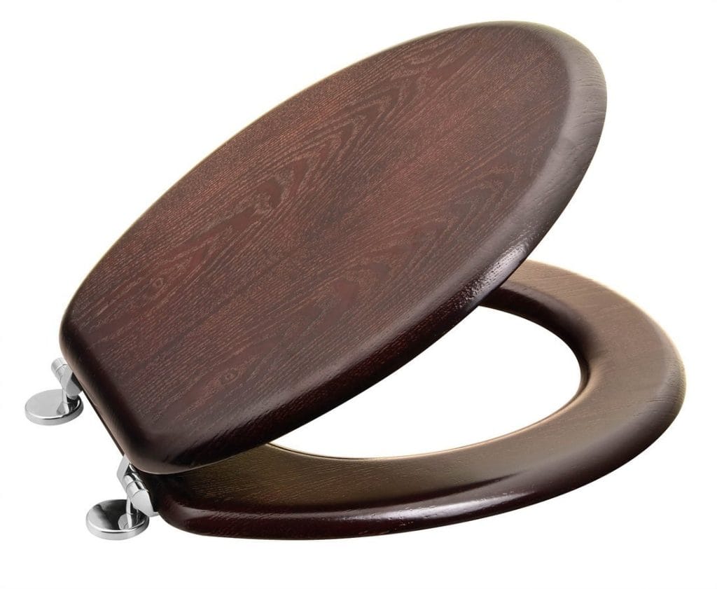 WC sedež AQUALINE, oreh