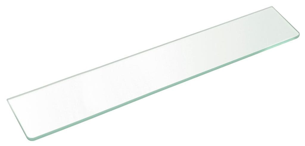 Steklena polica 900x100x8 mm, prozorno steklo