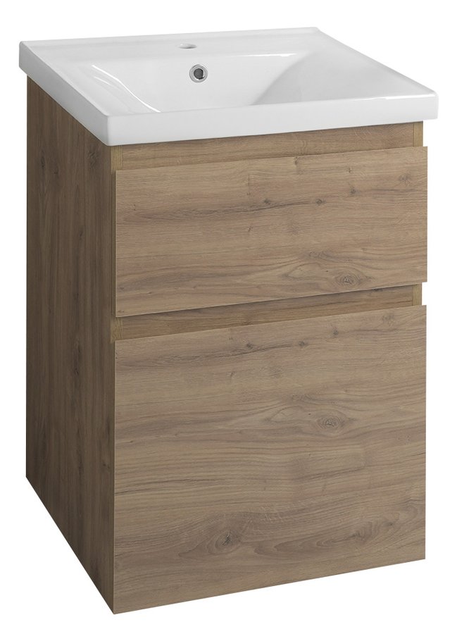 ALTAIR Vanity Unit 52x72,5x45cm, hrast emporio