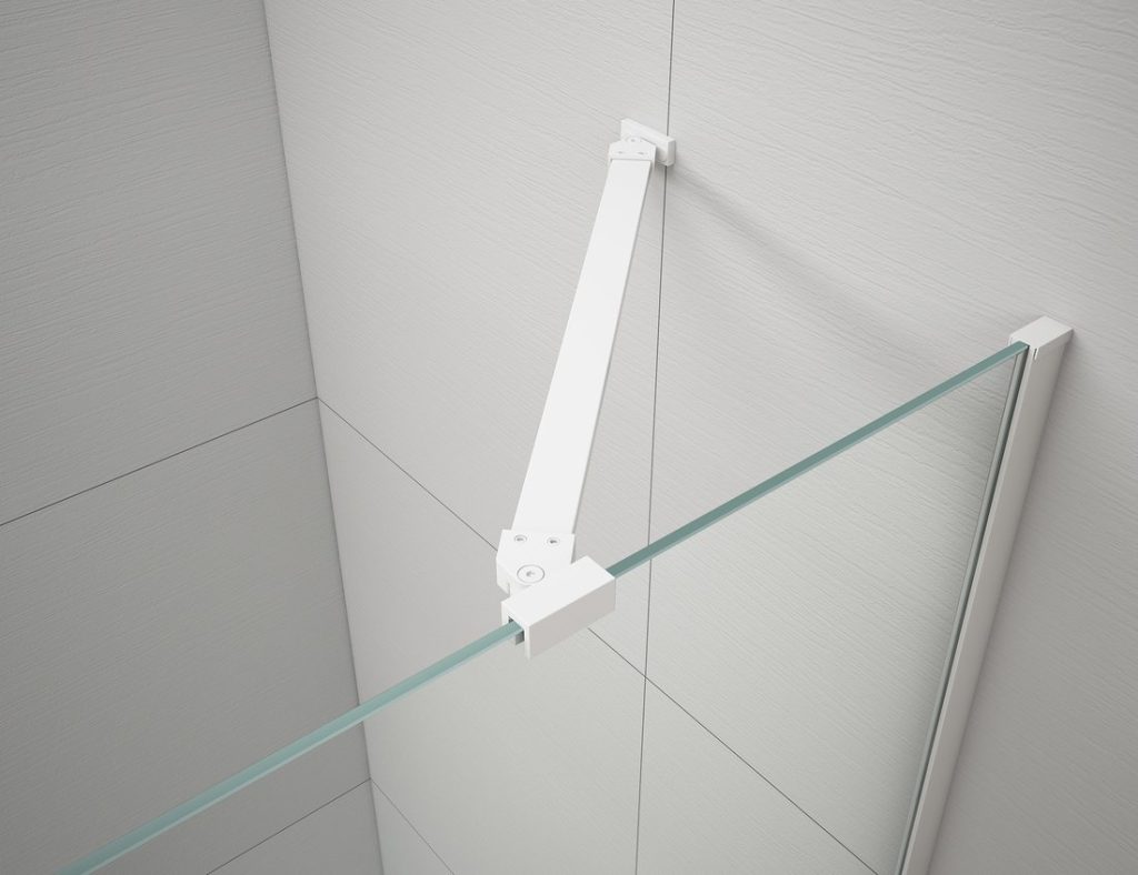 Stenski profil in nosilna palica FISA, bela mat