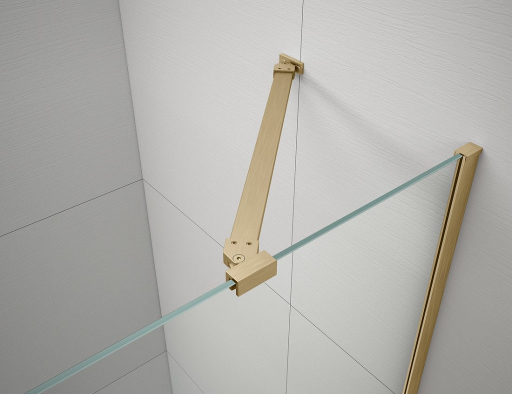 Stenski profil FISA in nosilna palica, zlata mat barva