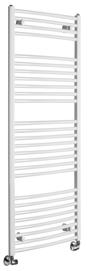Kopalniški radiator ORBIT s stranskim priključkom 450x1320 mm, bel