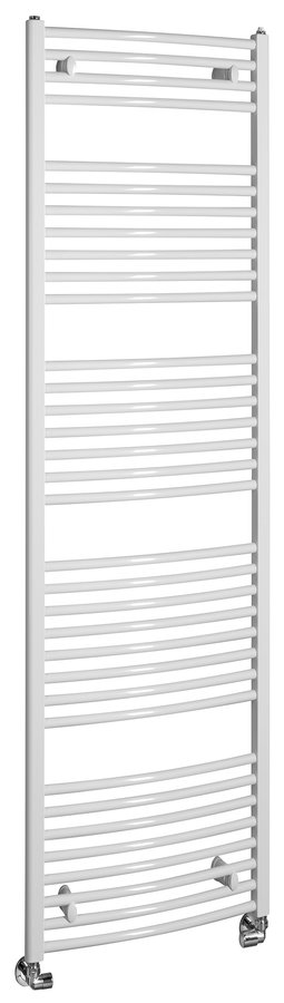 Kopalniški radiator ORBIT s stranskim priključkom 450x1680 mm, bela