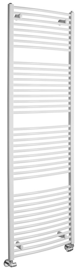 Kopalniški radiator ORBIT s stranskim priključkom 600x1850 mm, bel