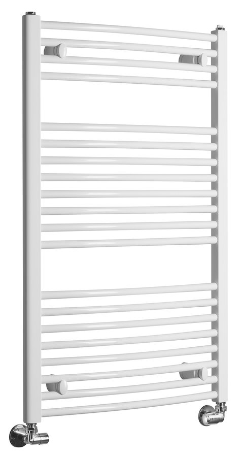 Kopalniški radiator ORBIT s stranskim priključkom 600x960 mm, bel