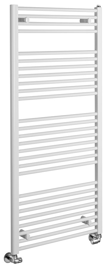 Kopalniški radiator DIRECT s stranskim priključkom 600x1320 mm, bel