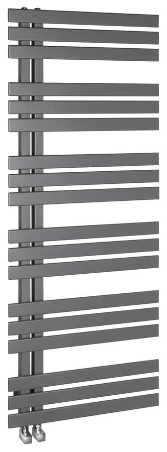 Kopalniški radiator SILVANA 600x1500 mm, srebrna kovinska barva