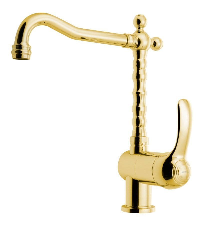 KIRKÉ Kuhinjska mešalna pipa, zlata