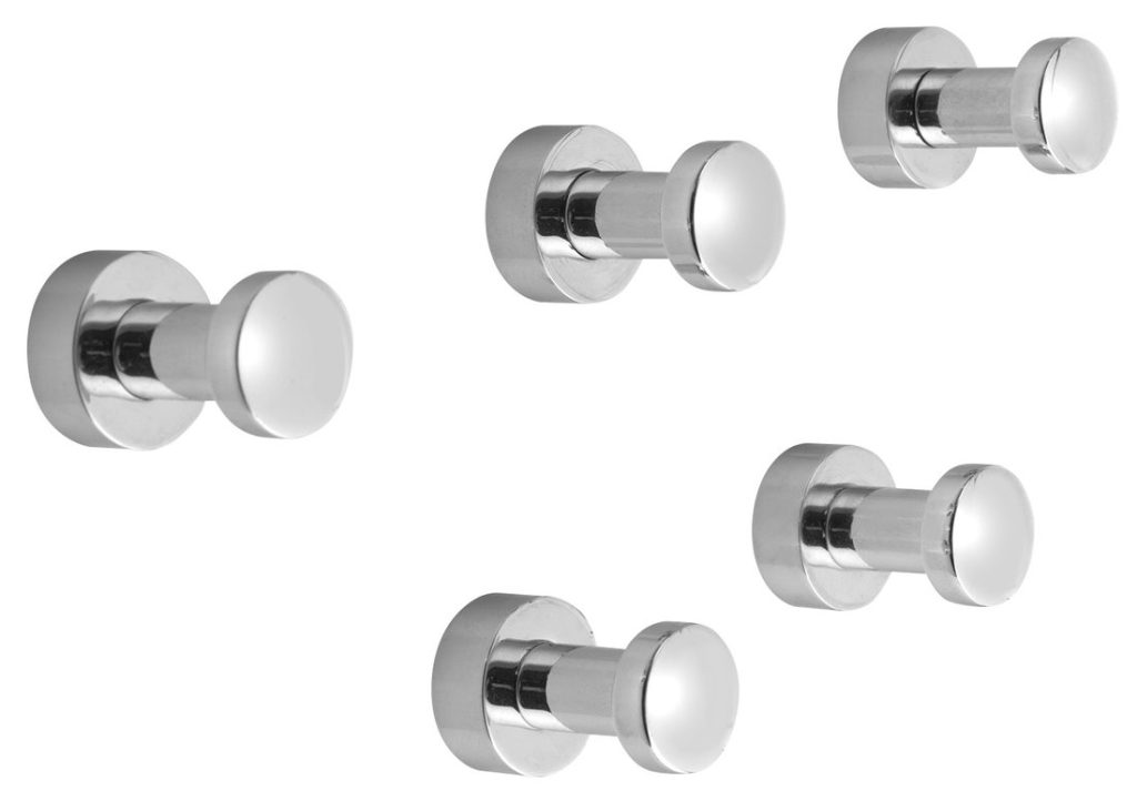 Kljuka SAMBA, pakiranje po 5 kosov, krom