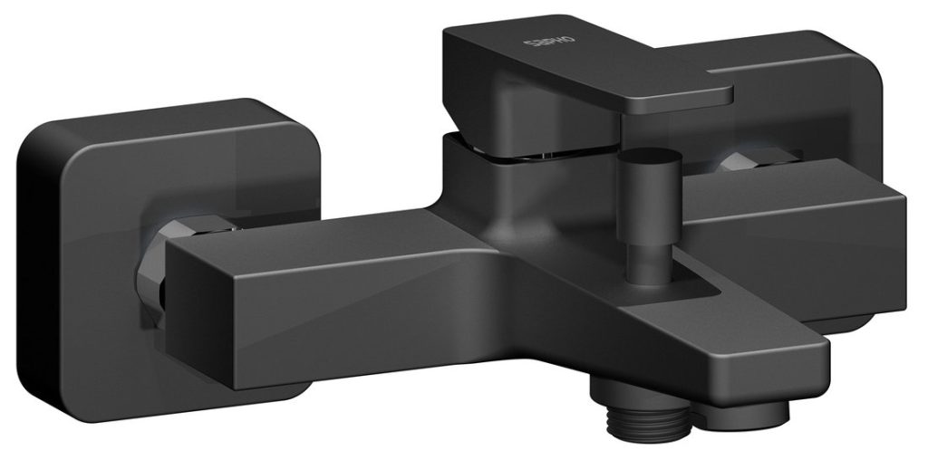 TURSI Stenska kopalniška armatura, črna mat