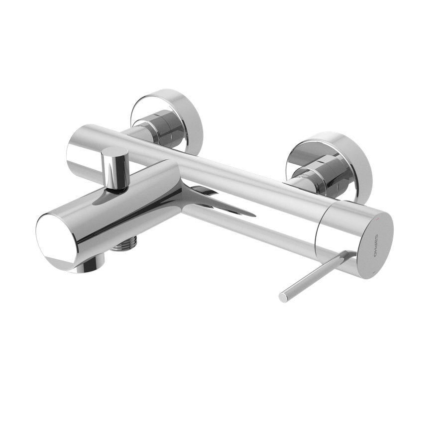 ULTRAMIX Stenska mešalna pipa za kopel, krom