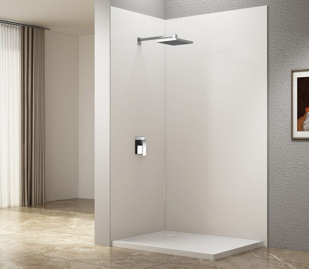 DENIPAN tuš pladenj 800x2100mm, bela mat